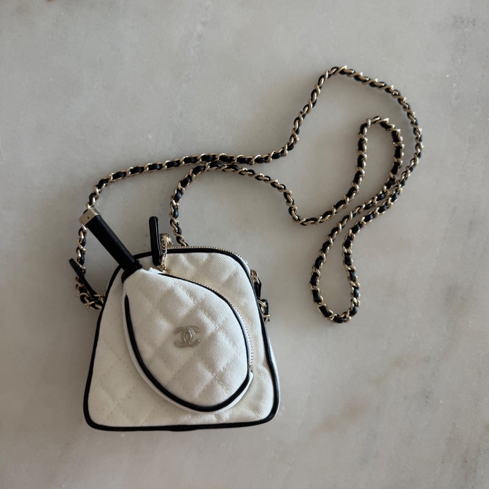 Limited Edition Chanel Coco Masters / Tennis Racket Shoulder Bag - Picture 2 of 15